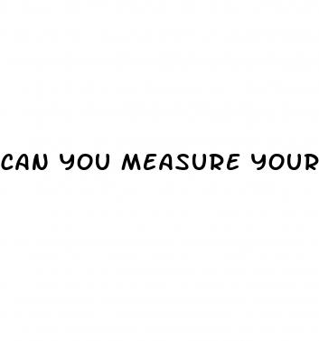 can you measure your own blood pressure