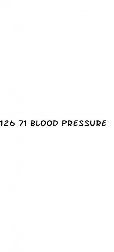 126 71 blood pressure