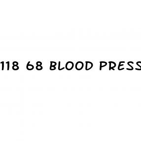 118 68 blood pressure