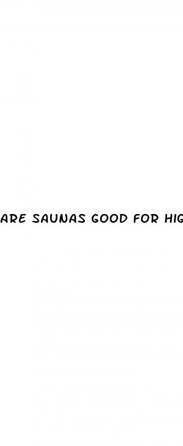 are saunas good for high blood pressure