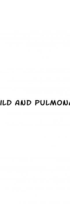 ild and pulmonary hypertension