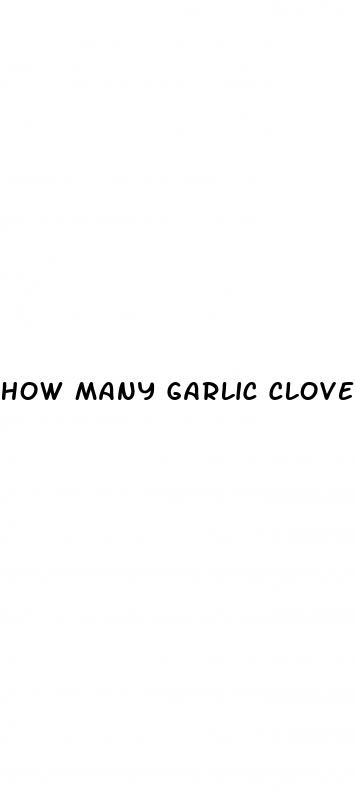 how many garlic cloves to eat a day for hypertension