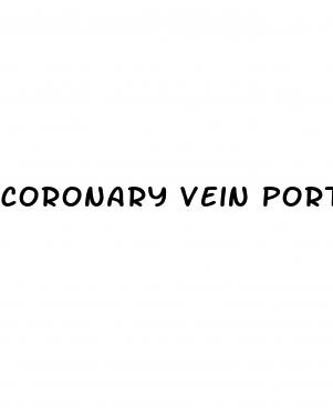 coronary vein portal hypertension