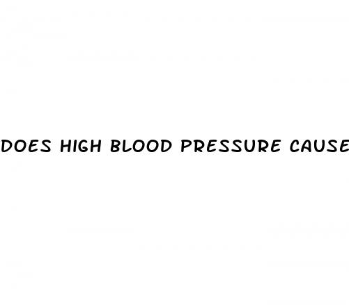 does high blood pressure cause vision loss