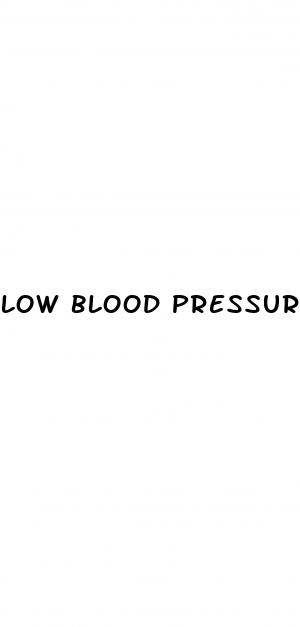 low blood pressure and hot flashes