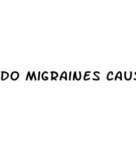 do migraines cause hypertension