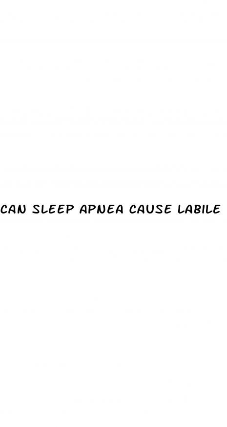 can sleep apnea cause labile hypertension