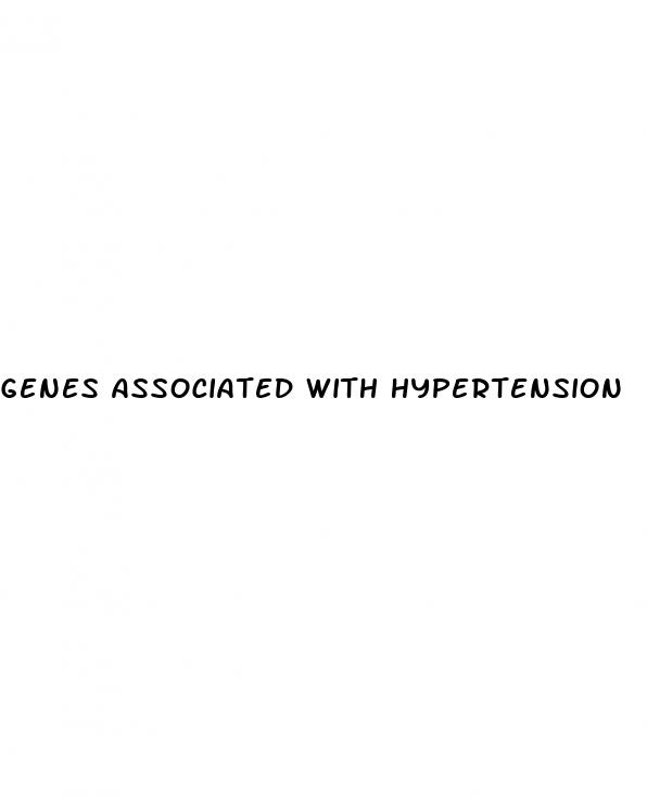 genes associated with hypertension