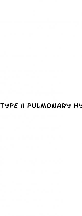 type ii pulmonary hypertension