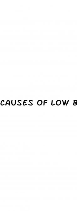 causes of low blood pressure and low body temperature