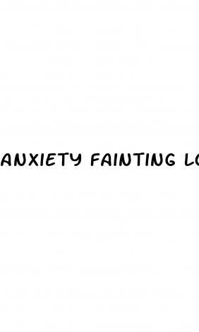 anxiety fainting low blood pressure