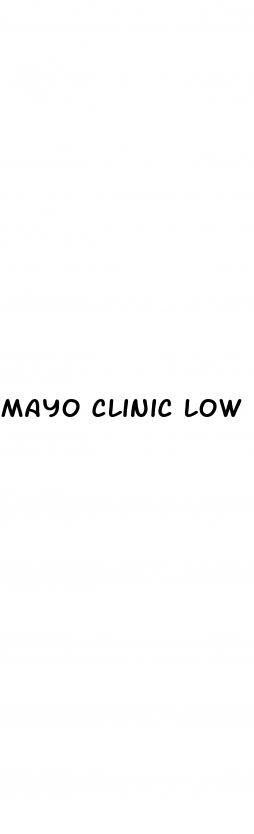 mayo clinic low blood pressure causes
