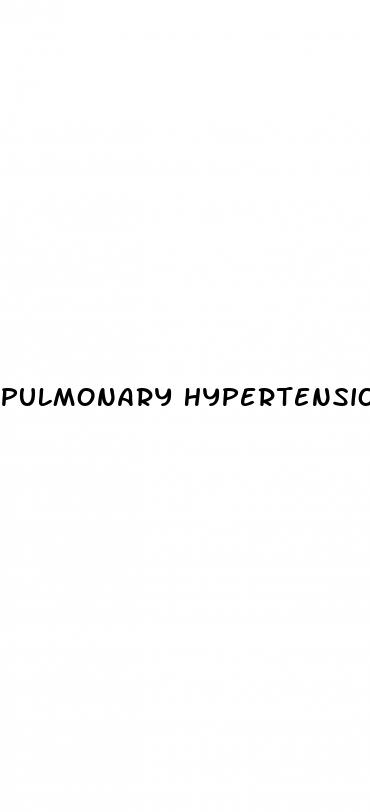 pulmonary hypertension nursing interventions