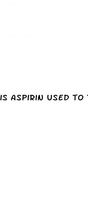is aspirin used to treat hypertension