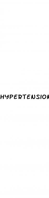 hypertension detection and follow up program