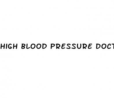 high blood pressure doctors note