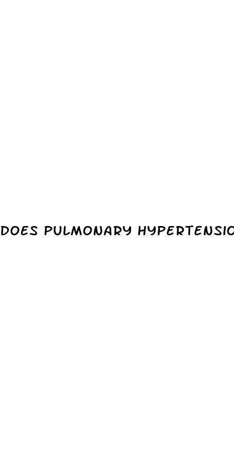 does pulmonary hypertension cause right sided heart failure
