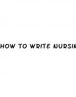 how to write nursing diagnosis for hypertension