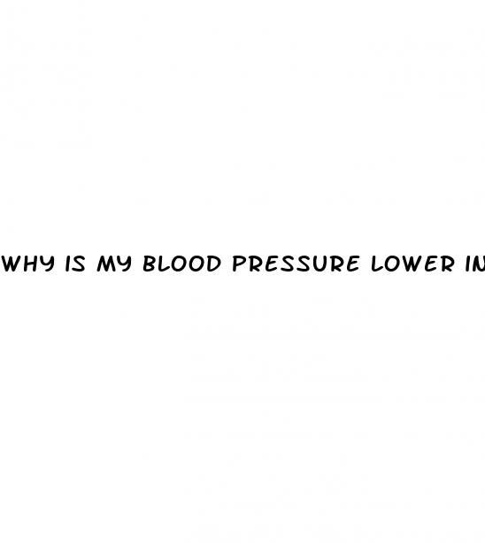 why is my blood pressure lower in the morning