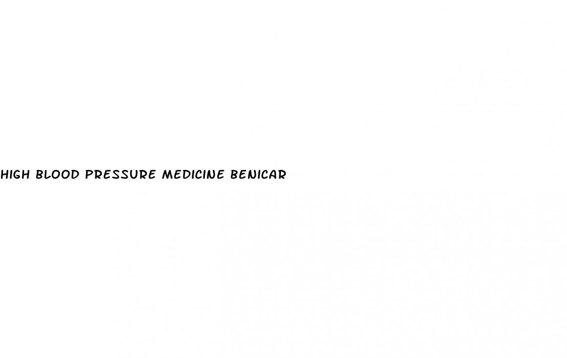 high blood pressure medicine benicar