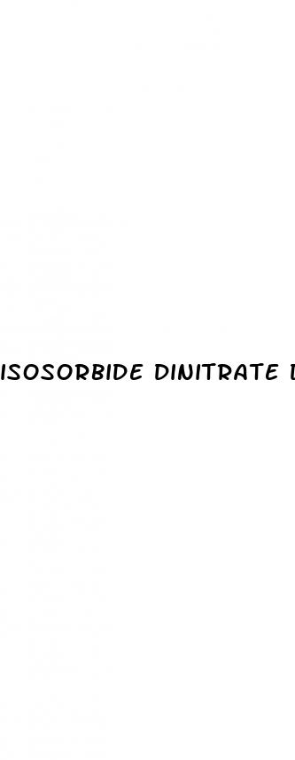 isosorbide dinitrate dosage for hypertension