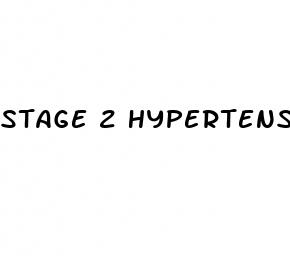 stage 2 hypertension life expectancy