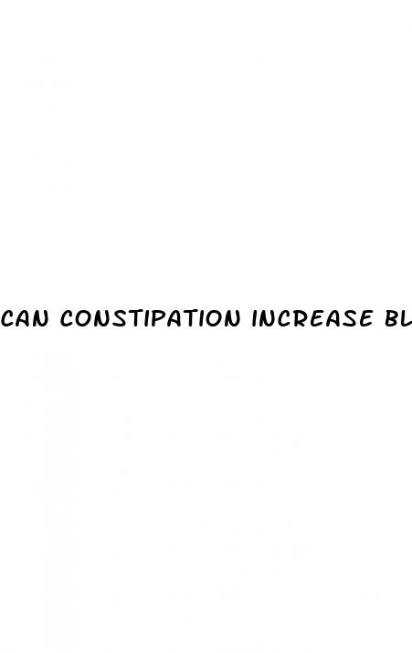 can constipation increase blood pressure