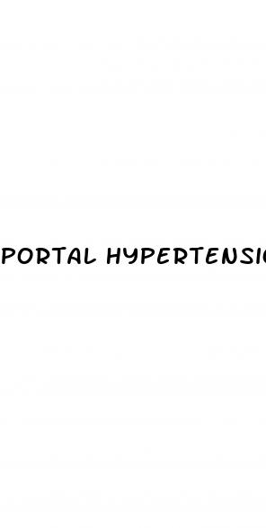 portal hypertension mayo clinic
