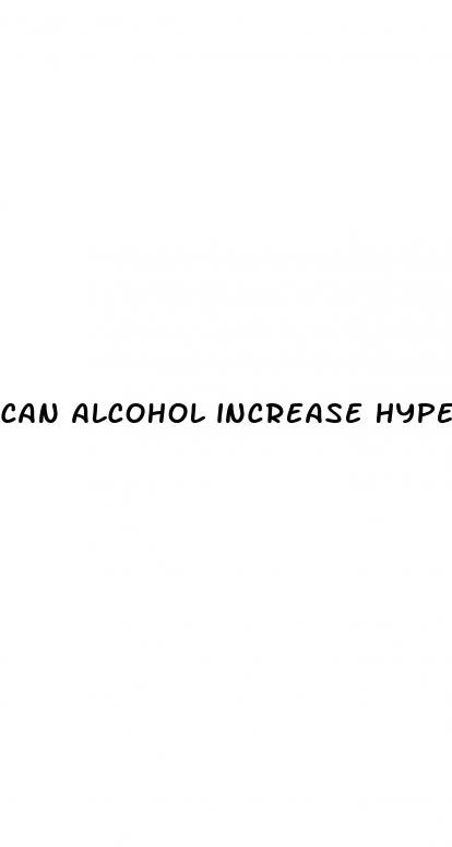 can alcohol increase hypertension