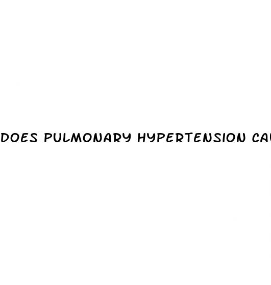 does pulmonary hypertension cause shortness of breath