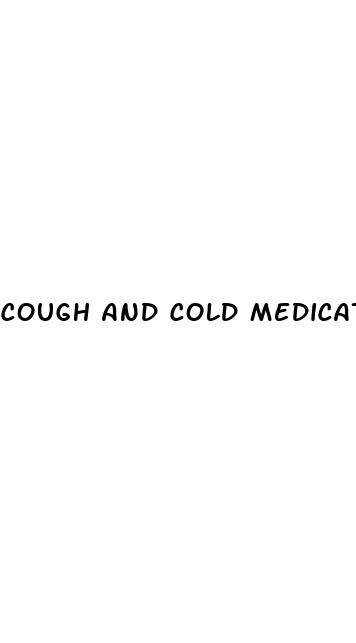 cough and cold medication for hypertension