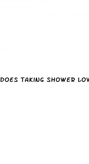 does taking shower lower blood pressure