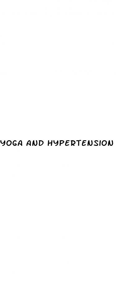 yoga and hypertension a systematic review