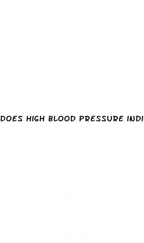 does high blood pressure indicate blocked arteries