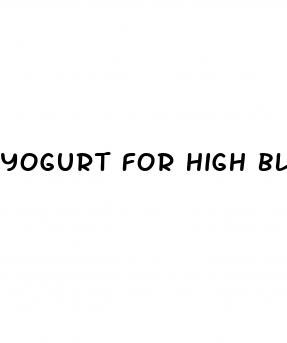 yogurt for high blood pressure