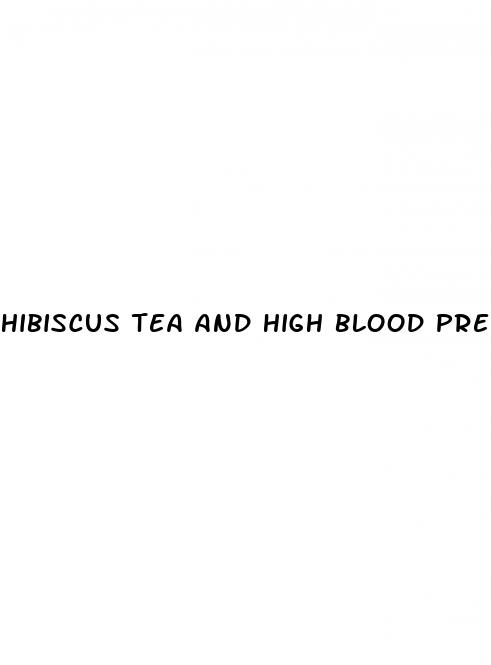 hibiscus tea and high blood pressure