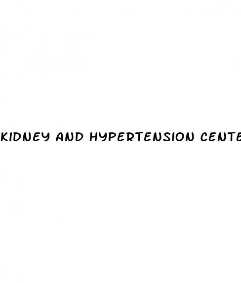 kidney and hypertension center ohio