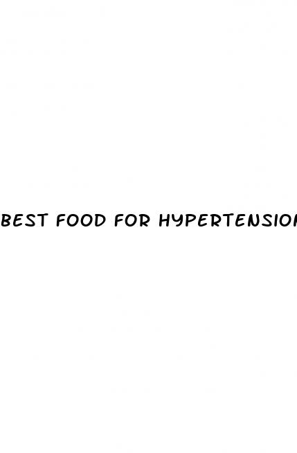 best food for hypertension