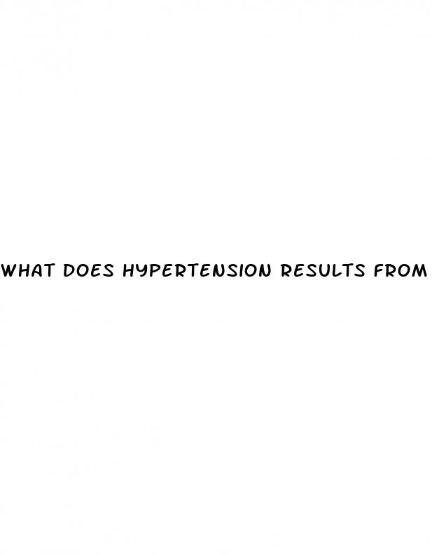 what does hypertension results from a diet