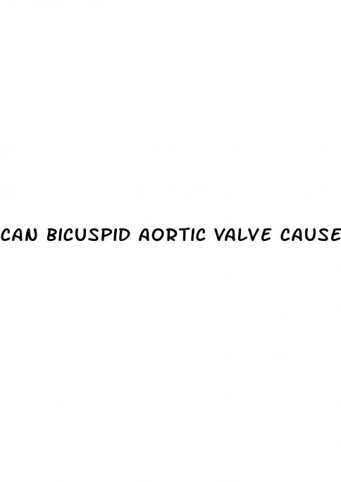 can bicuspid aortic valve cause pulmonary hypertension