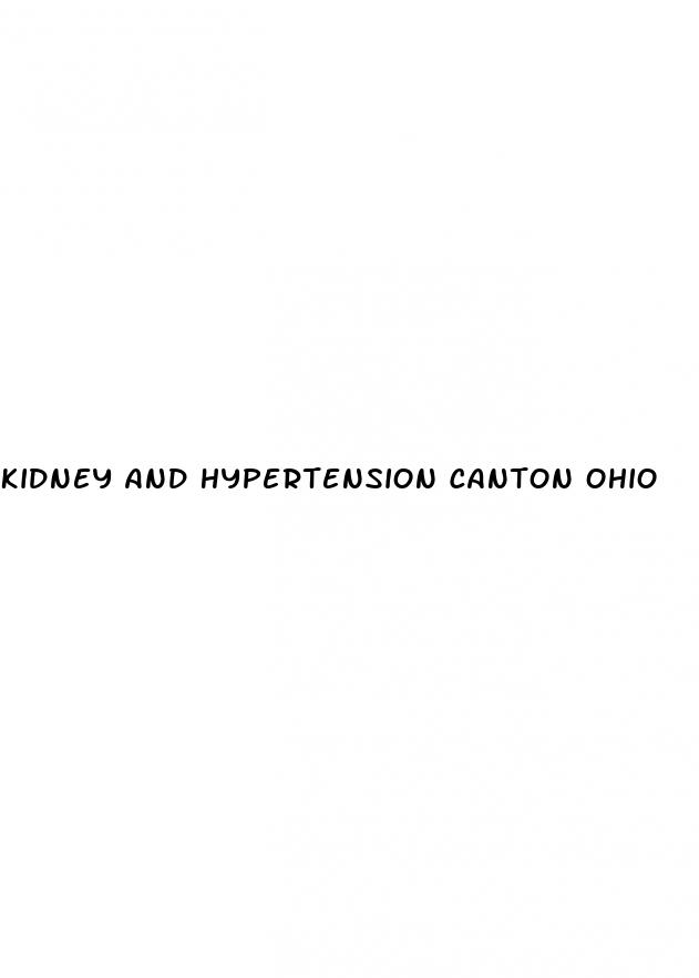 kidney and hypertension canton ohio