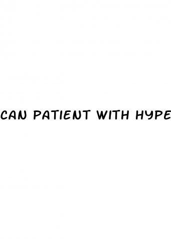can patient with hypertension have orthostatic hypotension