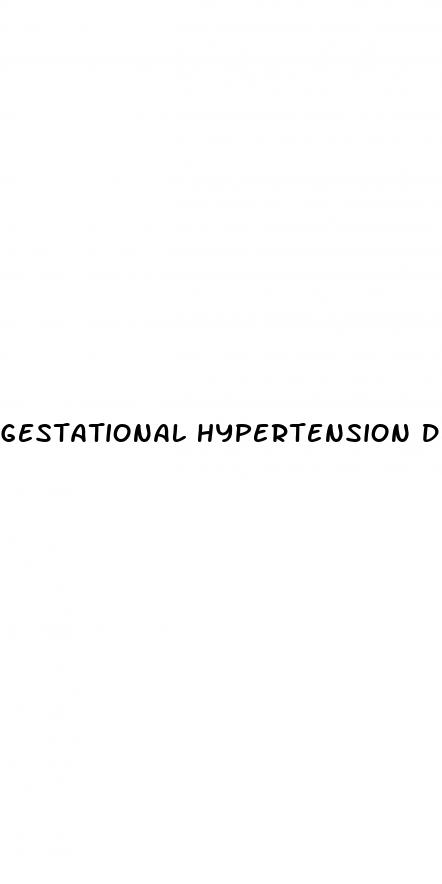 gestational hypertension definition acog