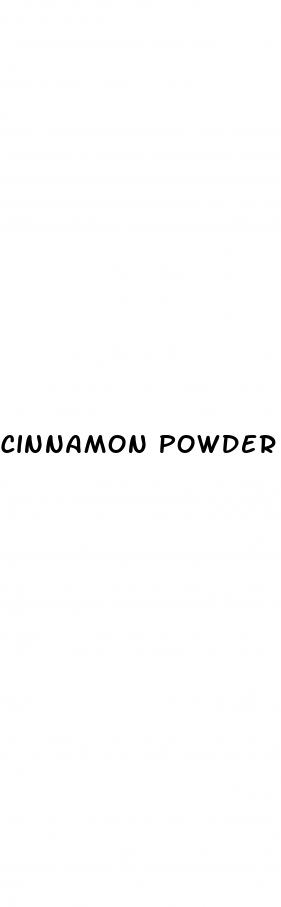 cinnamon powder for high blood pressure