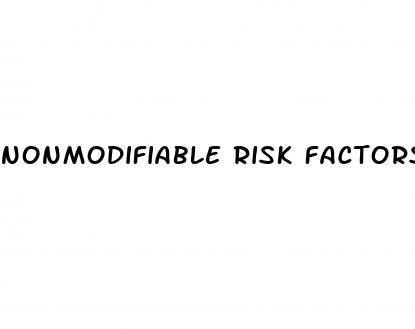 nonmodifiable risk factors for hypertension