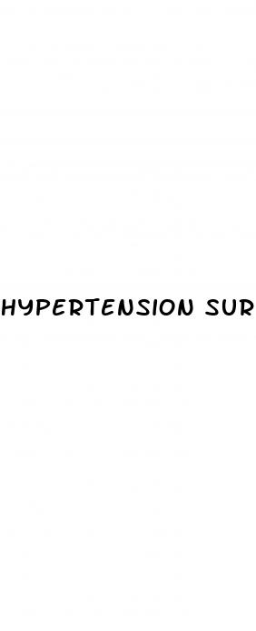 hypertension surgery to remove item from chest to arm