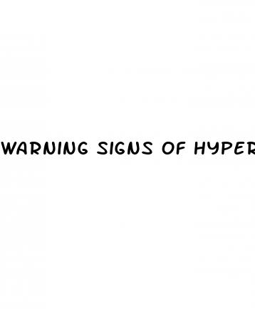 warning signs of hypertension in pregnancy