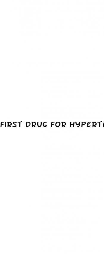 first drug for hypertension