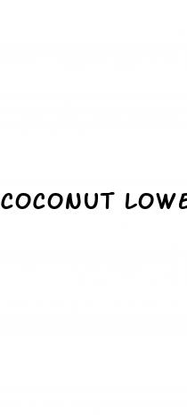 coconut lower blood pressure
