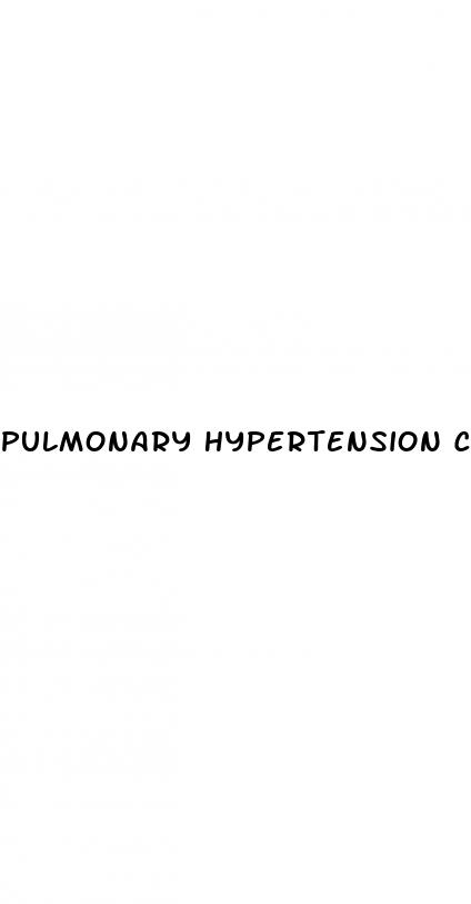 pulmonary hypertension causing hypoxia